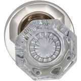 OMNIA - Glass.Kn,Mod.Rose,Priv. US5 - Lacquered Antique Brass