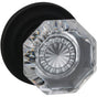 OMNIA - Glass.Kn,Trad Rose,Priv. US10B - Lacquered Oil Rubbed Black