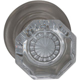 OMNIA - Glass.Kn,Trad Rose,Priv. US15 - Lacquered Satin Nickel Plated