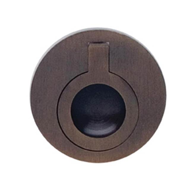 OMNIA - 2'' Drop Ring Sb - Lacquered Shaded Bronze