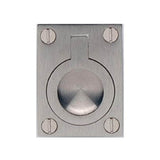 OMNIA - 2'' Drop Ring US15 - Lacquered Satin Nickel Plated