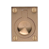 OMNIA - 2'' Drop Ring US4 - Lacquered Satin Brass