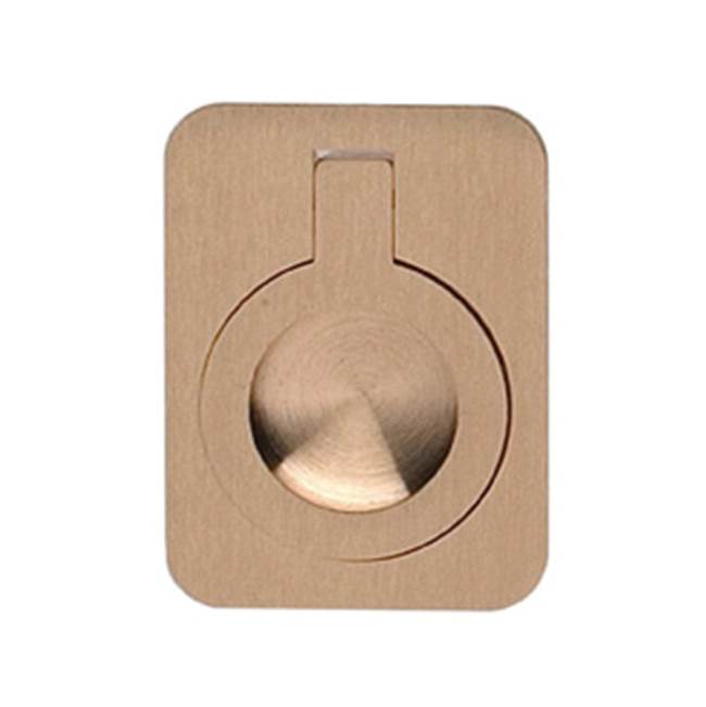 OMNIA - 2'' Drop Ring US4 - Lacquered Satin Brass