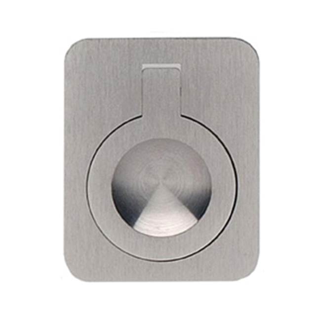 OMNIA - 2-3/8'' Drop Ring US15 - Lacquered Satin Nickel Plated