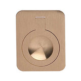 OMNIA - 2-3/8'' Drop Ring US4 - Lacquered Satin Brass
