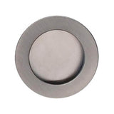 OMNIA - 2-3/8'' Cup Pull US15 - Lacquered Satin Nickel Plated
