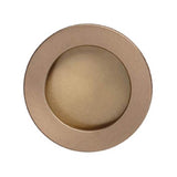 OMNIA - 2-3/8'' Cup Pull US4 - Lacquered Satin Brass