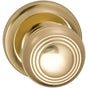 OMNIA - Privacy Set 238/138 with 013 US3 - Lacquered Polished Brass