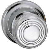 OMNIA - Passage Set 238/134 with 014 US26 - Polished Chrome Plated