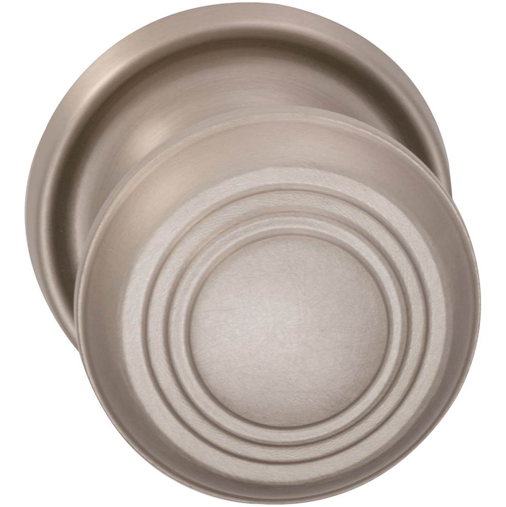 OMNIA - Passage Set 238/134 with 013 US15 - Lacquered Satin Nickel Plated