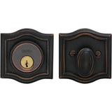 OMNIA - Arched Aux. Deadbolt Set Tb - Lacquered Tuscan Bronze