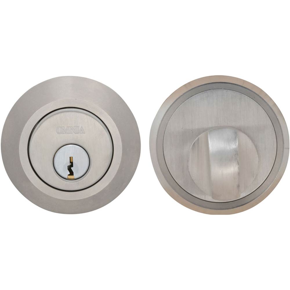 OMNIA - Auxiliary D.Bolt Kit ''A'' US32D - Satin Stainless Steel