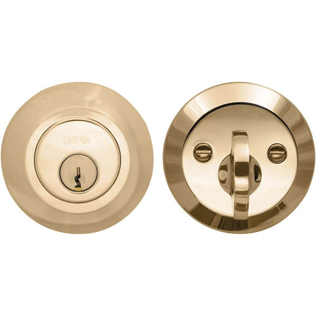 OMNIA - Modern Deadbolt Set US4A