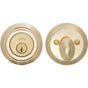 OMNIA - Traditional Deadbolt Set US4 - Lacquered Satin Brass