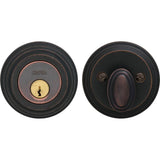 OMNIA - Traditional Deadbolt Set Tb - Lacquered Tuscan Bronze