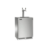 Perlick - 24'' Signature Series Marine Grade Beer Dispenser - Single Tap w/ fully integrated panel-ready solid door, hinge left