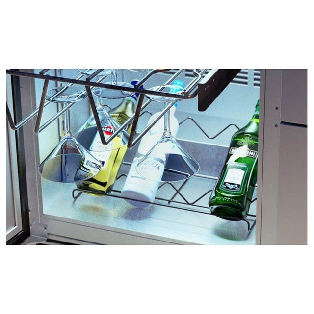 Perlick - Bottle Presentation Rack - Black Vinyl Coated