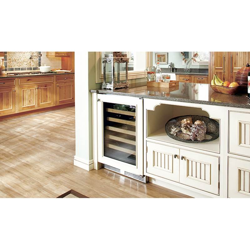 24'' C-Series Indoor Wine Reserve with Stainless Steel Solid Door, hinge Left
