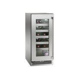 Perlick - 15'' Signature Series Outdoor Wine Reserve with Fully Integrated Panel-Ready Solid Door, Hinge Left