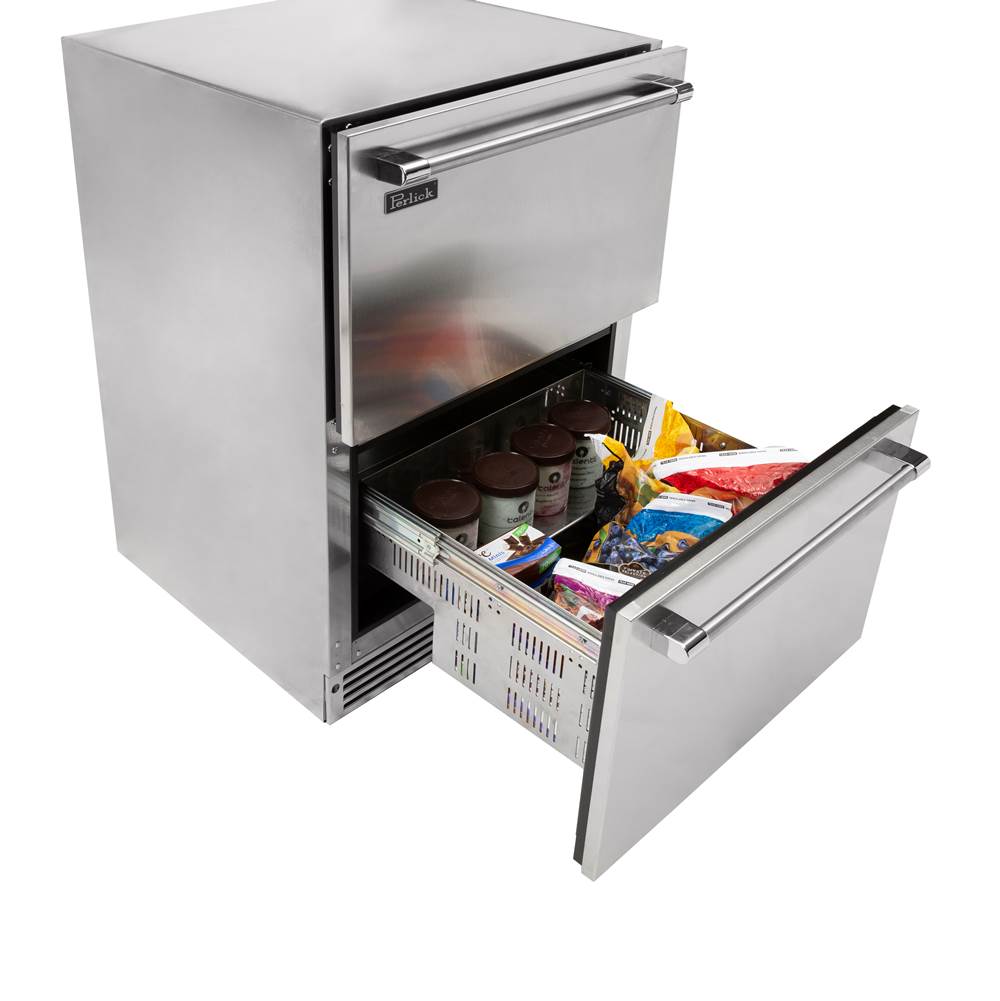 24'' Signature Series Outdoor Freezer Drawers, Stainless Steel