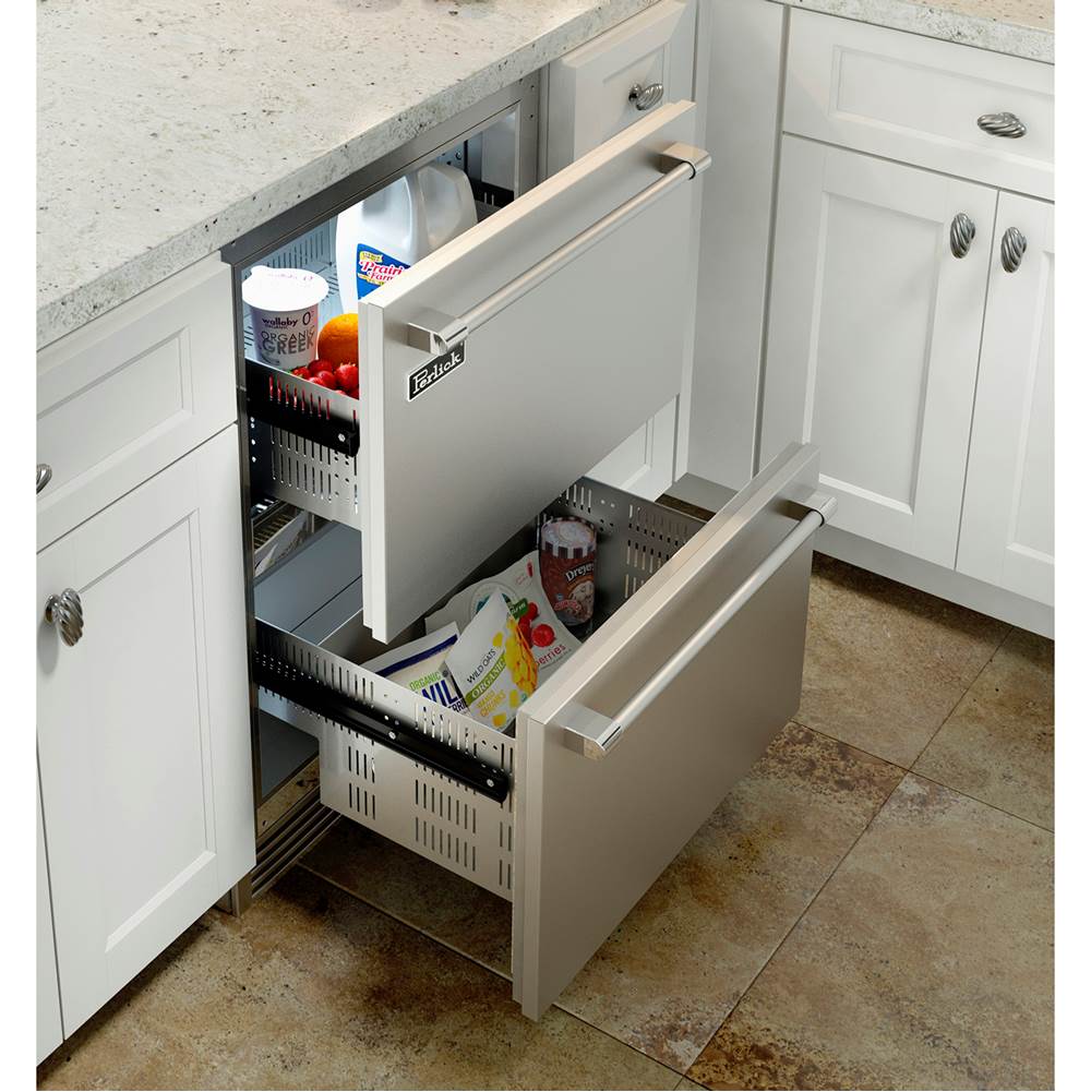 24'' Signature Series Indoor Freezer Drawers, Fully Integrated Panel-Ready - Must Order Lock Kit 67440L for Lock Option