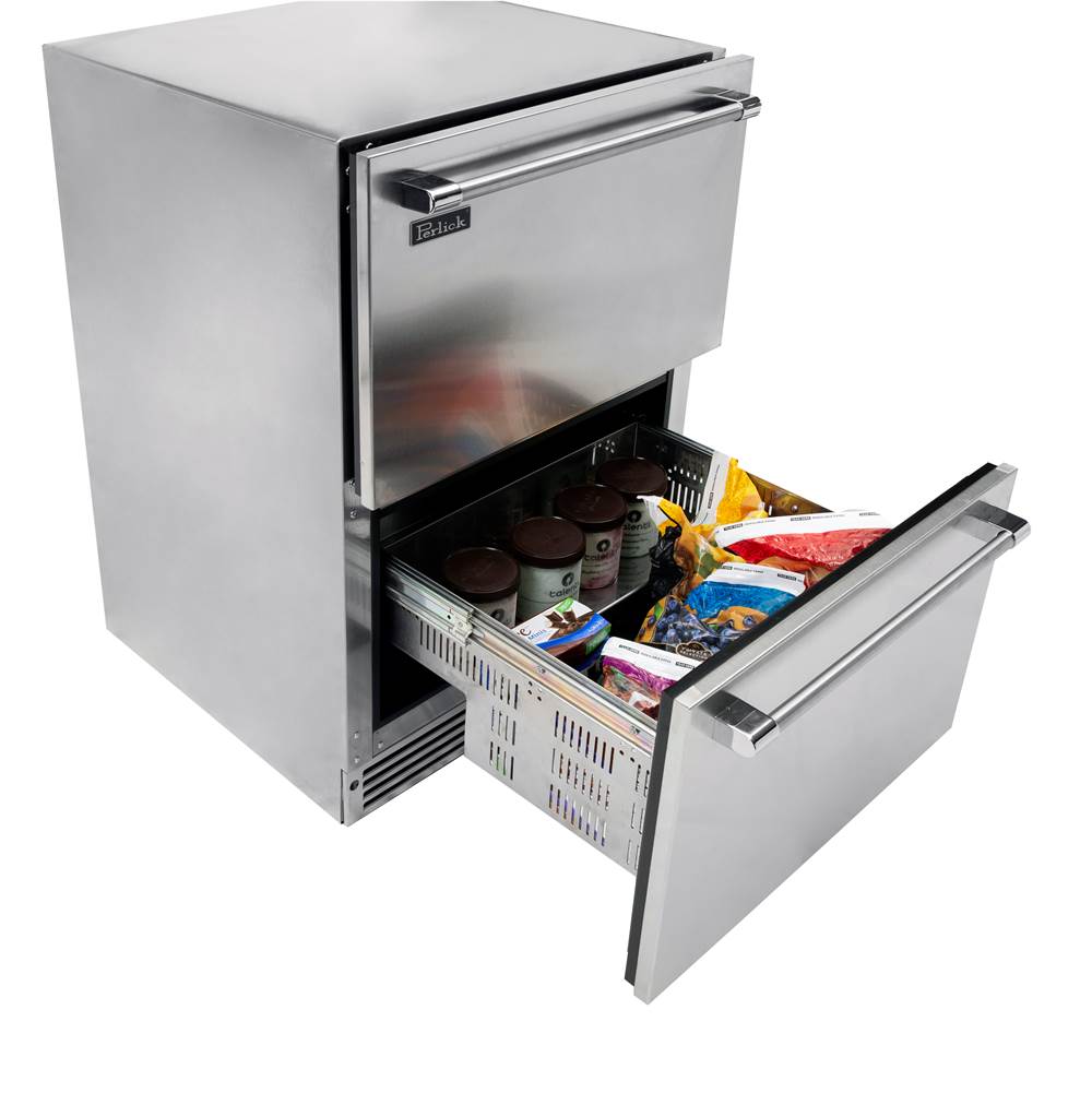 24'' Signature Series Indoor Freezer Drawers, Fully Integrated Panel-Ready - Must Order Lock Kit 67440L for Lock Option