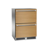 24'' Signature Series Indoor Dual-Zone Freezer/Refrigerator Drawers, Stainless Steel
