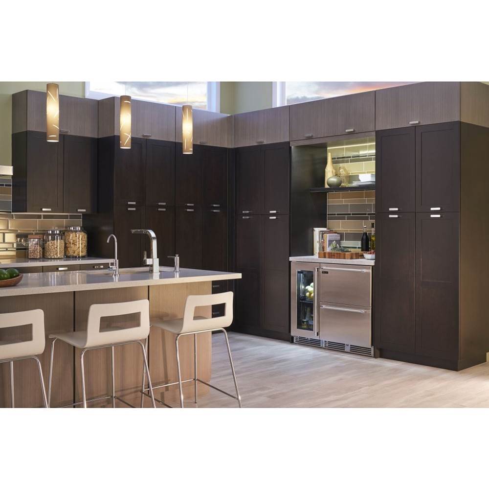 24'' Signature Series Indoor Dual-Zone Freezer/Refrigerator Drawers, Stainless Steel