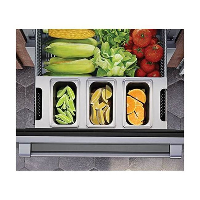 Perlick - Drawer Pan Tray (Includes 3 Stainless Steel Pans, 3 Stain-Resistant Covers and Pan Tray) for 24'' Drawer Models