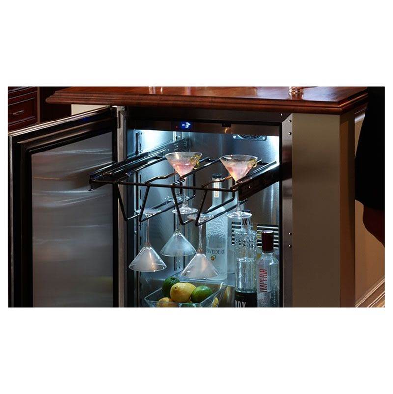 Perlick - Martini Rack for HP24 Models - Black Vinyl Coated