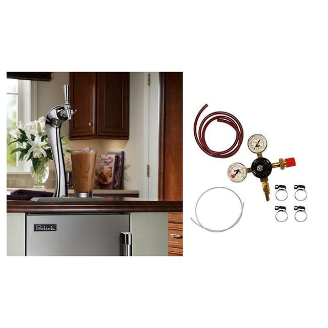 Perlick - Iced Coffee Dispensing Kit (Includes Parts, Connections and Nitrogen Regulator)