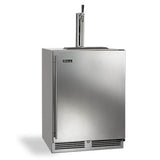 Perlick - 24'' C-Series Outdoor Beer Dispenser - Single Tap with Fully Integrated Panel Ready Solid Door, Hinge Right
