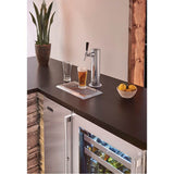 15'' Signature Series Outdoor Beer Dispenser with Stainless Steel Solid Door, Hinge Left, with Lock