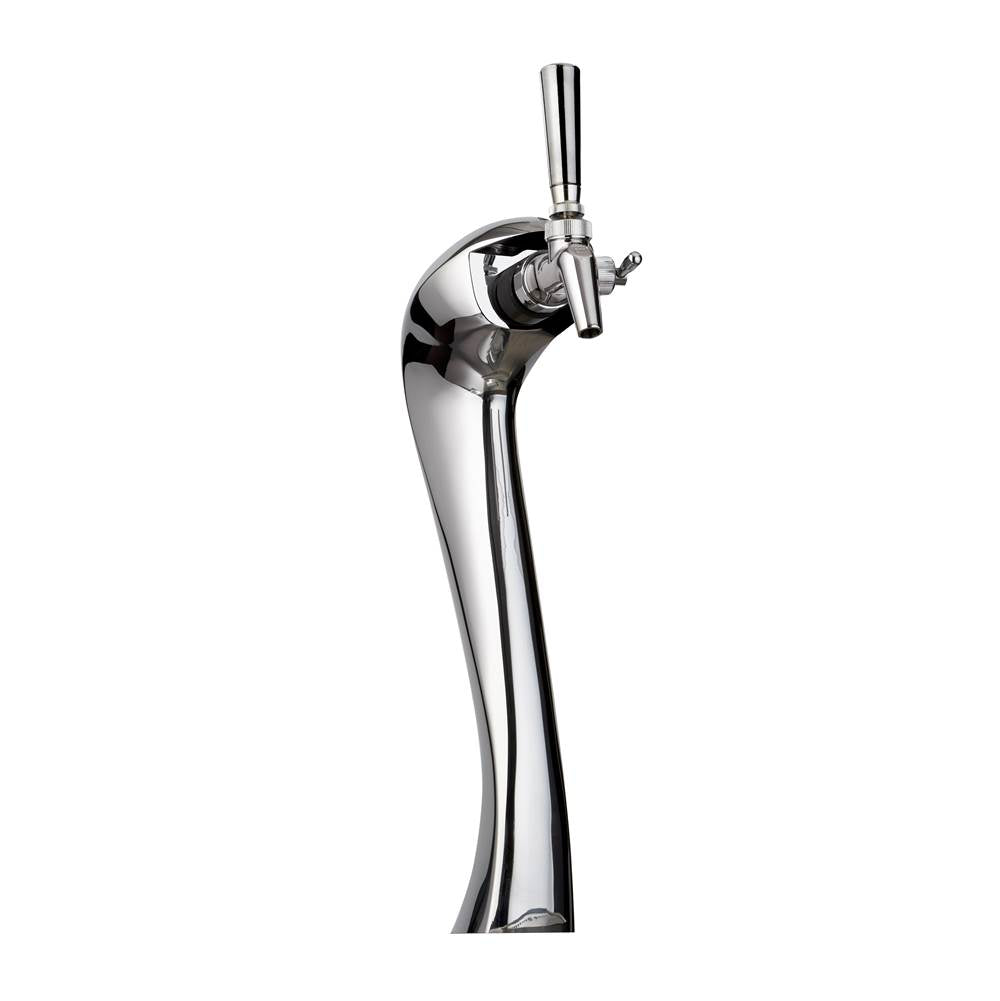 15'' Signature Series Indoor Adara Beer Dispenser with Fully Integrated Panel Ready Solid Door, Hinge Right, with Lock