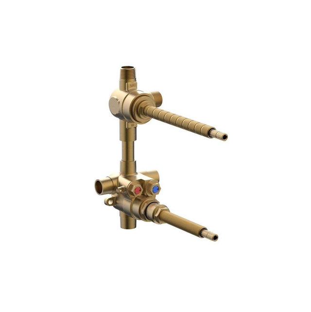 Phylrich - 1/2'' Thermostatic Valve with 2 Way SHARED Diverter