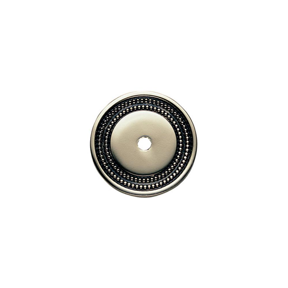 Phylrich - Cab Knob Back Plate, - Satin chrome
