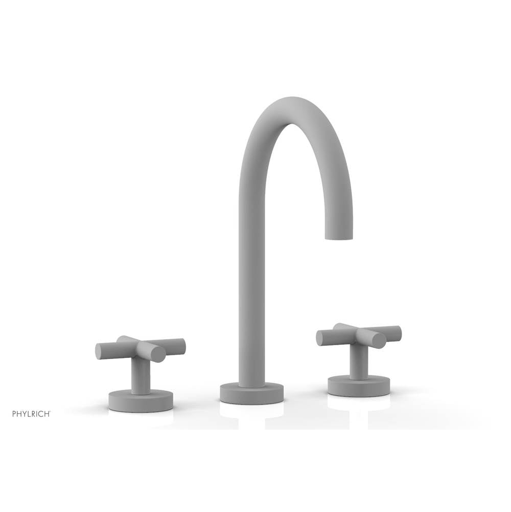 Phylrich - W/S Faucet Cross Hdl High Spout - Satin White