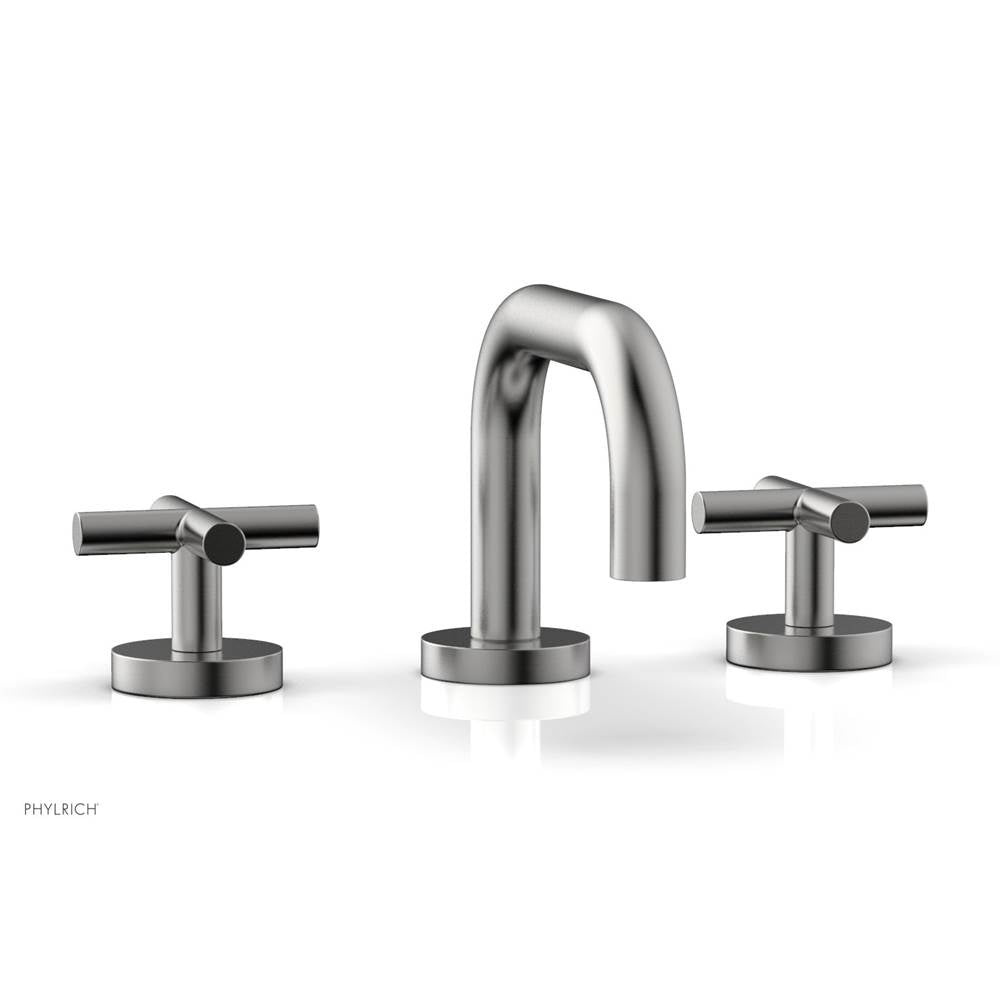 Phylrich - W/S Faucet Cross Hdl Low Spout - Satin chrome