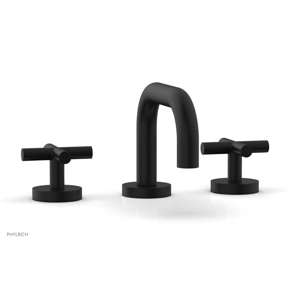 Phylrich - W/S Faucet Cross Hdl Low Spout - Matte Black