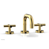 Phylrich - W/S Faucet Cross Hdl Low Spout - Satin Gold