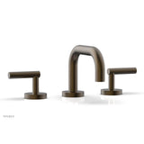Phylrich - TRANSITION - Widespread Faucet - Low Spout, Lever Handles 120-04 - Old English Brass