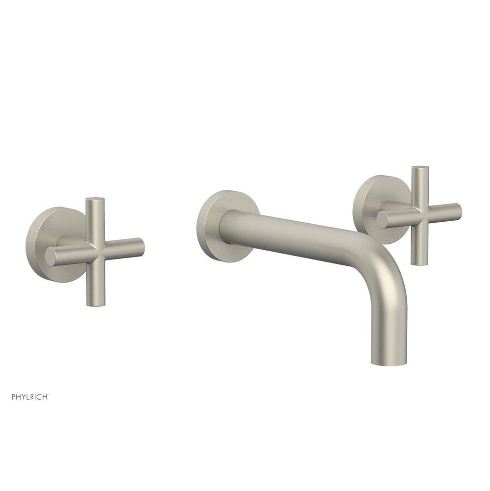 Phylrich - Wall Lav Set Cross Handle - Burnished Nickel