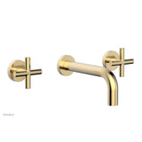 Phylrich - Wall Lav Set Cross Handle - Polished Nickel