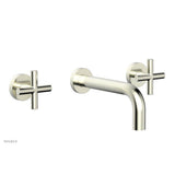 Phylrich - Wall Lav Set Cross Handle - Satin Nickel