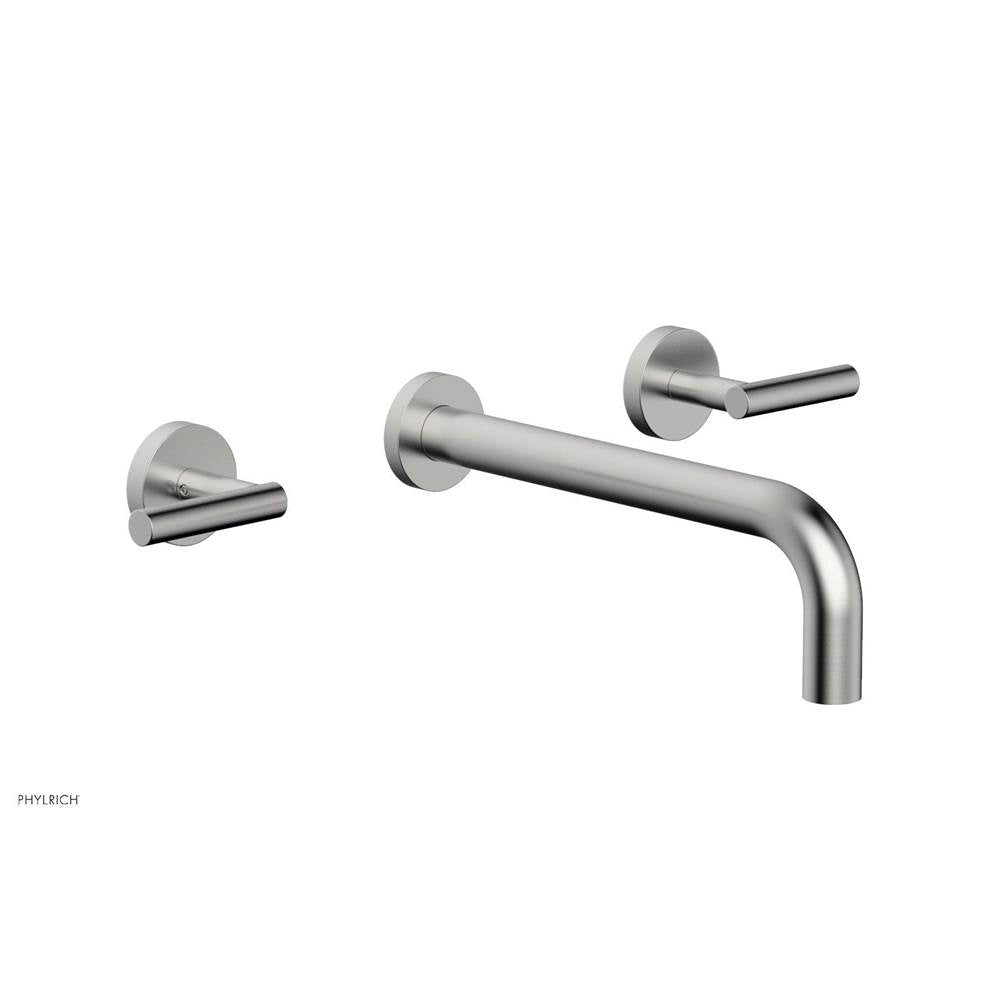 Phylrich - Wall Lav Set Lever Handle 10'' Spt - Satin chrome