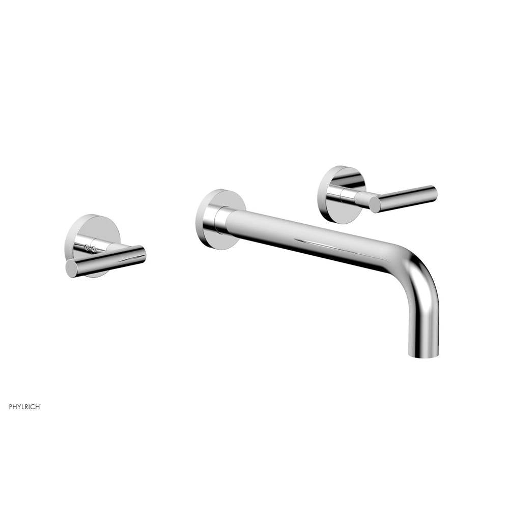 Phylrich - Wall Lav Set Lever Handle 10' Spt - Polished Chrome
