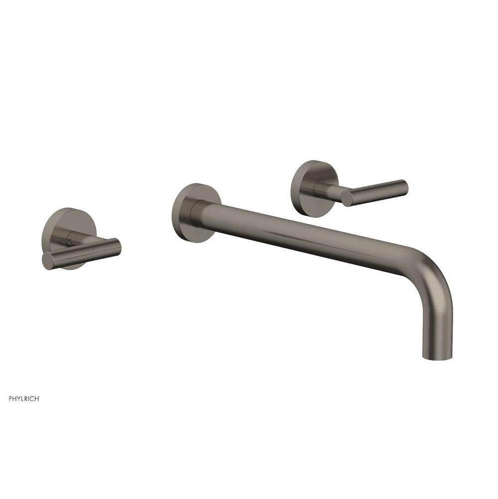 Phylrich - Wall Lav Set Lever Handle 12'' Spt - Pewter