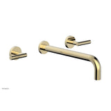 Phylrich - Wall Lav Set Lever Handle 12'' Spt - Polished Brass Uncoated