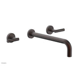 Phylrich - Wall Lav Set Lever Handle 12'' Spt - Weathered Copper
