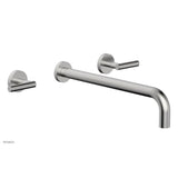 Phylrich - Wall Lav Set Lever Handle 14'' Spt - Satin chrome